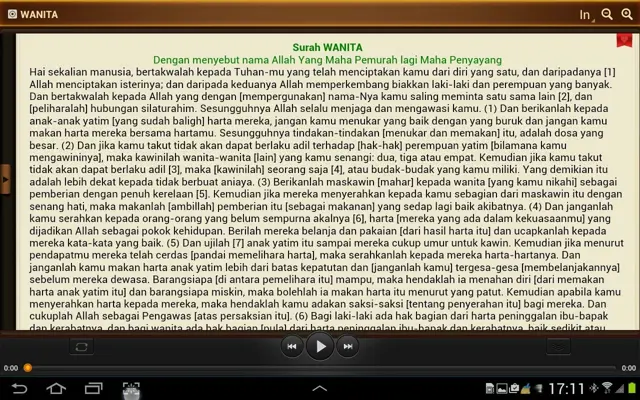 Al-Quran android App screenshot 10