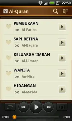 Al-Quran android App screenshot 16