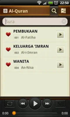 Al-Quran android App screenshot 17